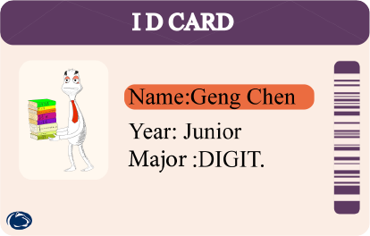David's ID card 